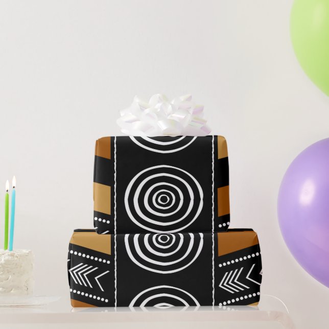 Papel De Presente Great looking African Wrapping Paper (Presentes para festas)