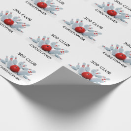 Papel De Presente Greve de Boliche de 10 pinos