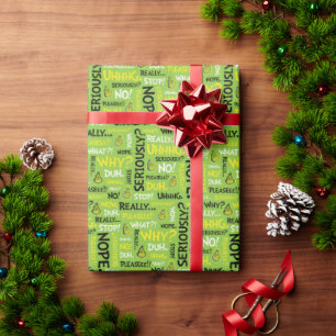 Papel De Presente Grinch Malicioso   Frase Maliciosa do Grinch Padrã