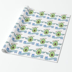 Papel De Presente Guacamole santamente!