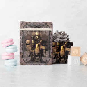 Papel De Presente Guardando o Natal dos Brinquedos Nozes