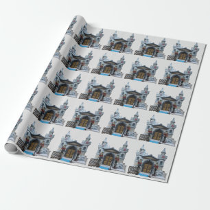 Papel De Presente Guardas e Santas Grotto