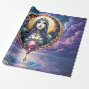 Papel De Presente Guardiã dos Sonhos Lunar – Guardiã da Noite.