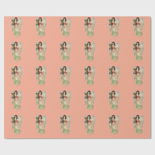 Papel De Presente Guardian Angel Divine Watchfulness & Grace Art (Aberto)