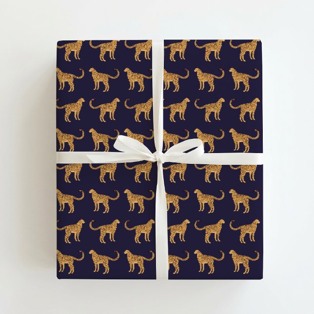 Papel De Presente Guepardo, leopardo  (Criador carregado)