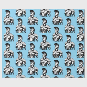 Papel De Presente guerreiro espartano