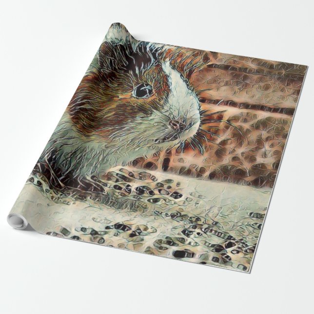 Papel De Presente guiné (Desenrolado)