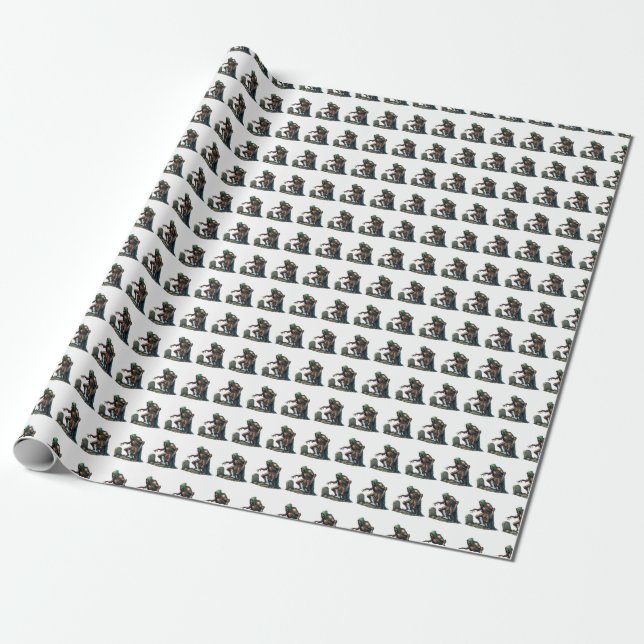 Papel De Presente Gulo (Desenrolado)