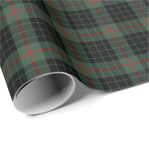 Papel De Presente Gunn Clan Tartan