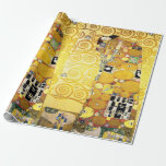 Papel De Presente Gustav Klimt Fulfillment Amadurece Belas Artes<br><div class="desc">Gustav Klimt Fulfillment Amplia Papel de Quebra de Arte</div>