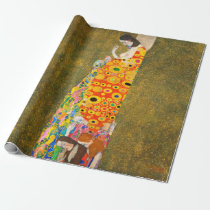 Papel De Presente Gustav Klimt The Hope II, Die Hoffnung II