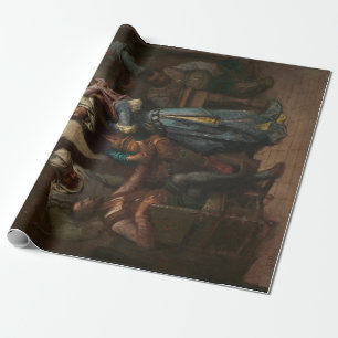 Papel De Presente Gustave Doré Don Quixote e Sancho Panza