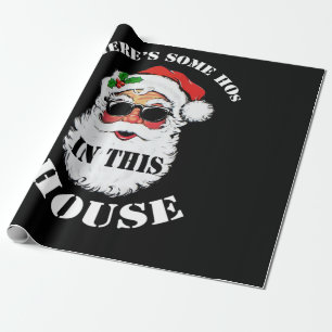 Papel De Presente Há alguns Hos nesta Casa nas Papais noeis de Nata