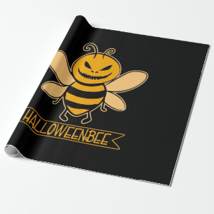Papel De Presente Halloween Bee