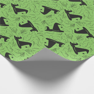 Papel De Presente Halloween do Chá de fraldas de bruxas