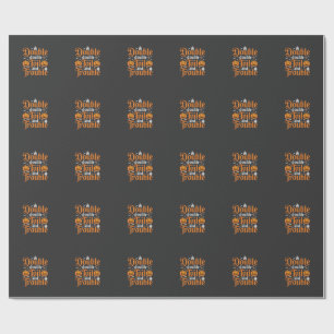 Papel De Presente Halloween Double Double Trabalho e Problema_1
