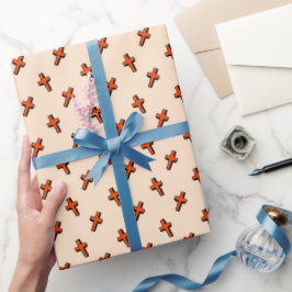 Papel De Presente Halloween Pattern 