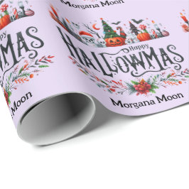 Papel De Presente Hallowmas Giftwrap Halloween Mashup