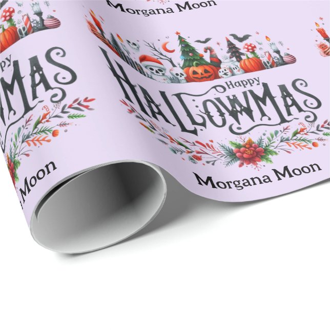 Papel De Presente Hallowmas Giftwrap Halloween Mashup (Ponta do rolo)