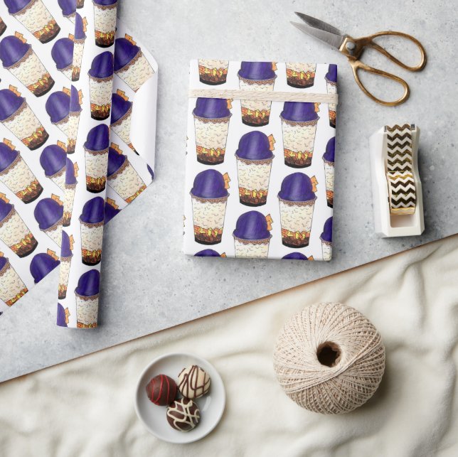 Papel De Presente Halo-Halo (Haluhalo) Filipino Havaiano de Gelo (Artesanato)