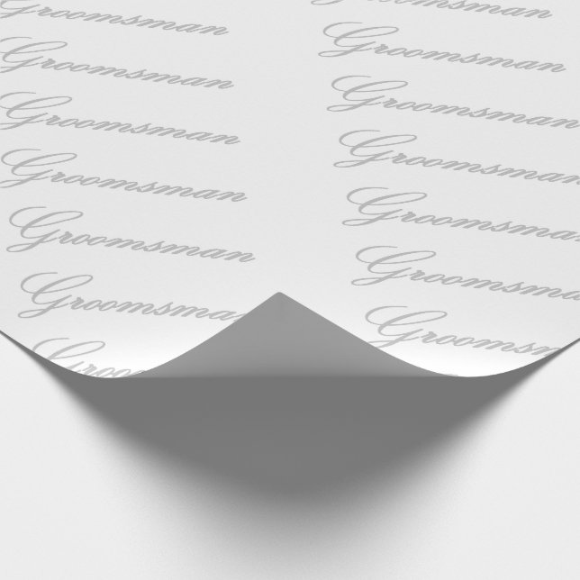 Papel De Presente HAMbyWG - Padrinho de casamento de Quebra-Presente (Ponta)