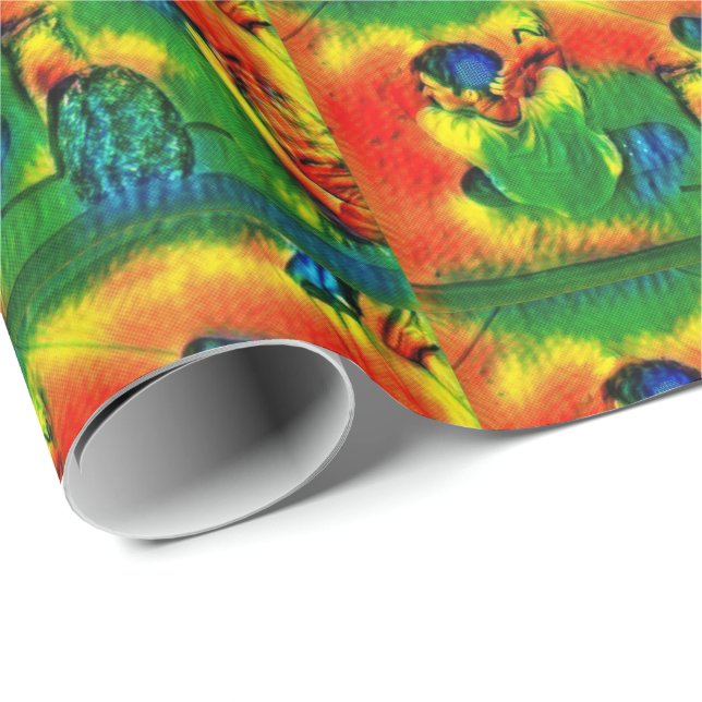 Papel De Presente HAMbyWG - Quebra de Presente - Imagem de Calor do  (Ponta do rolo)