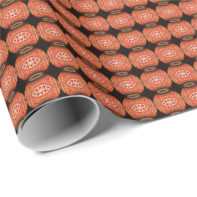 Papel De Presente HAMbyWG - Quebra de presente - Lâmpadas de Mosaico (Ponta do rolo)