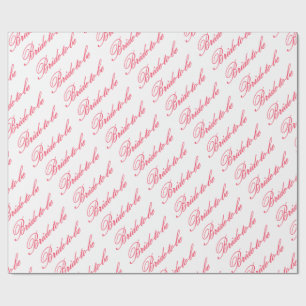 Papel De Presente HAMbyWG - Quebra de presente - Rosa de futuro bril