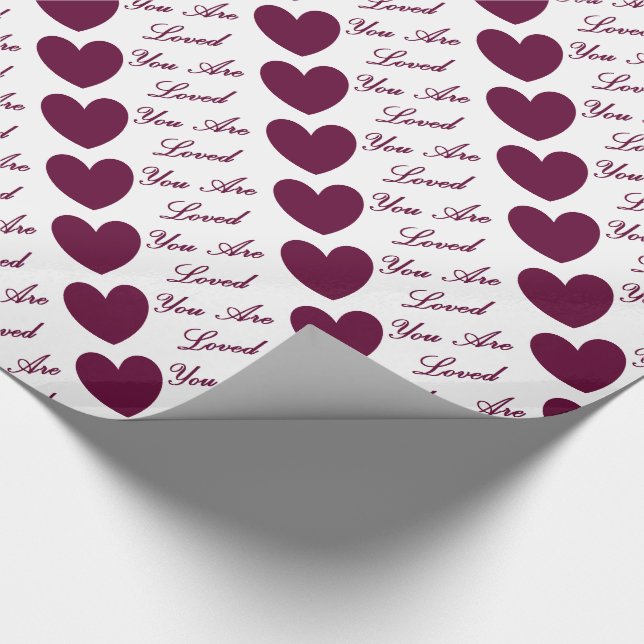 Papel De Presente HAMbyWG - Quebra de presente - Você É Amado (Ponta)