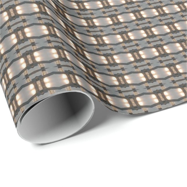 Papel De Presente HAMbyWG - Quebra de presentes - Luzes de latão de  (Ponta do rolo)