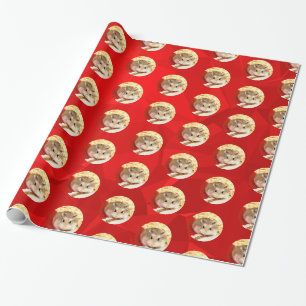 Papel De Presente Hammyville - Hamster Cute Robo