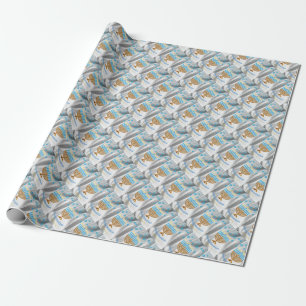 Papel De Presente Happy Hanukkah