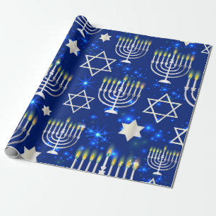 Papel De Presente Happy Hanukkah