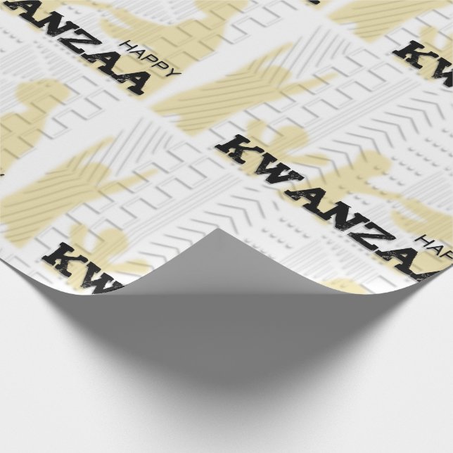 Papel De Presente Happy Kwanzaa (Ponta)