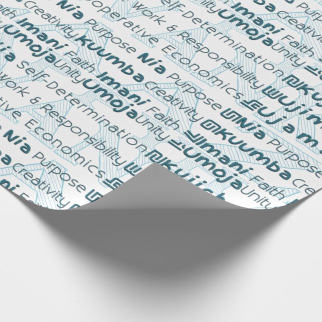 Papel De Presente Happy Kwanzaa (Ponta)