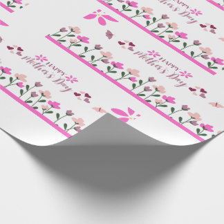 Papel De Presente Happy Mother day multi Colour Design