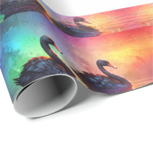 Papel De Presente Harmonia na Água