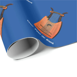 Papel De Presente Harp do Rei David