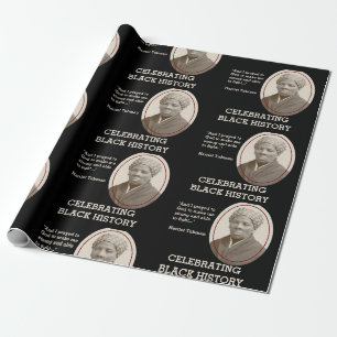Papel De Presente HARRIET TUBMAN Black History Month