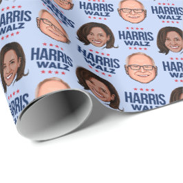 Papel De Presente Harris Walz 2024