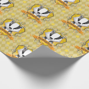 Papel De Presente Harry Potter   Charming Brasão de HUFFLEPUFF™