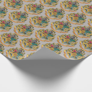 Papel De Presente Harry Potter Cobertura Hogwarts - Cor do Cheio