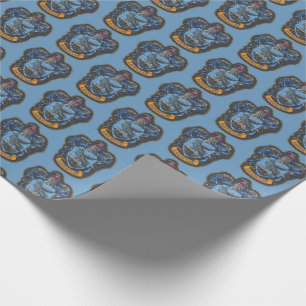 Papel De Presente Harry Potter   Crest Clássico De Ravenclaw
