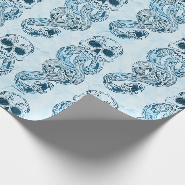 Papel De Presente Harry Potter | Gráfico Aguamenti Dark Mark (Ponta)