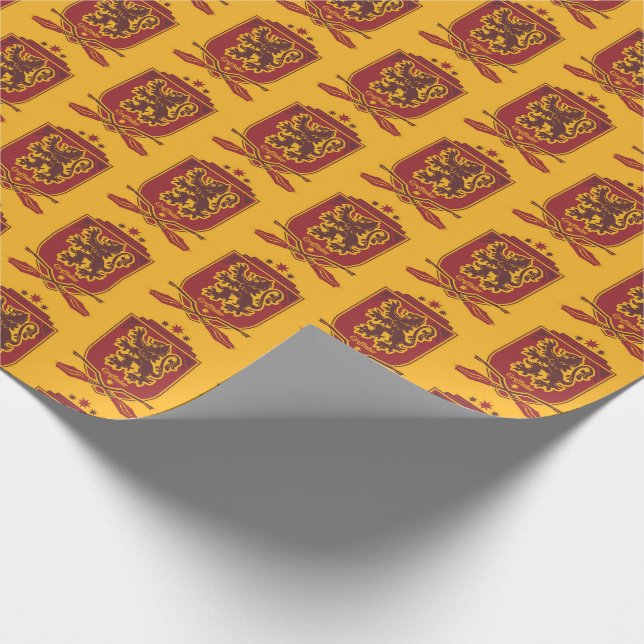 Papel De Presente Harry Potter | Gryffindor QUIDDITCH™ Crest (Ponta)