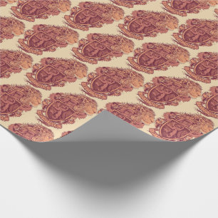 Papel De Presente Harry Potter   Pó De Leão Gryffindor