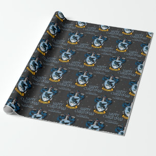 Papel De Presente Harry Potter Ravenclaw Crest - Feliz Natal