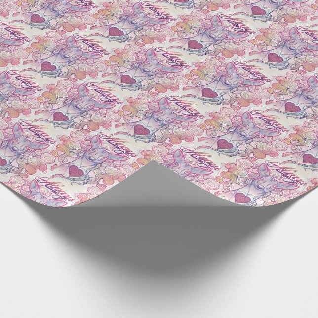 Papel De Presente Harry Potter Spell | "Sempre" Doce Patronus (Ponta)