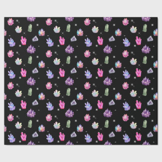 Papel De Presente Healing Crystals Wrapping Paper