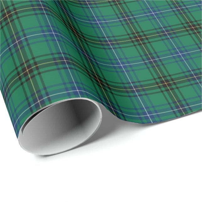 Papel De Presente Henderson Clan Tartan (Ponta do rolo)